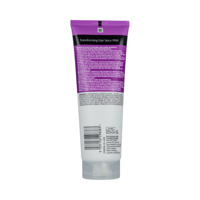 John Frieda Infinite Smooth Conditioner 250.00 Milliliter
