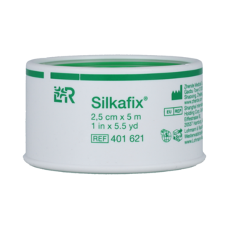 Silkafix Esparadrapo 5m x 2,5cm sin látex 1,00 unidad