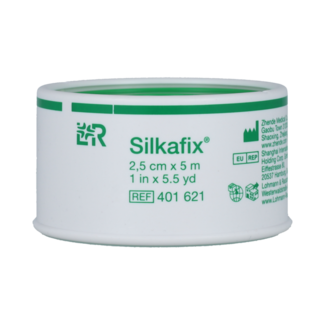 Silkafix Plaster przylepny 5m x 2,5cm bezlateksowy 1,00 szt.