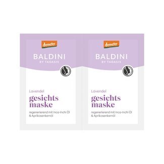 Baldini Baldini maschera viso Lavanda Bio Demeter 15,00 millilitri
