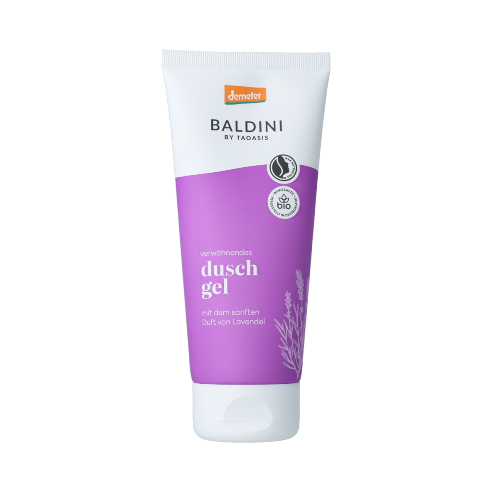 Baldini douchegel Lavendel Bio Demeter 200 Milliliter