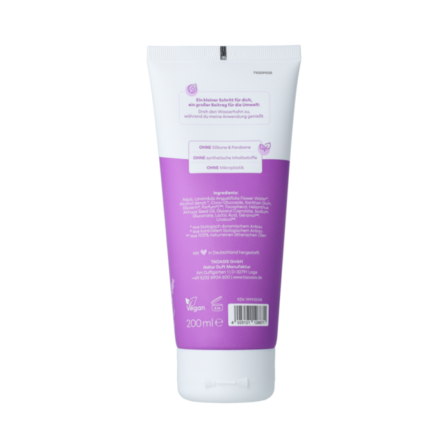Baldini gel douche Lavande Bio Demeter 200,00 Millilitres