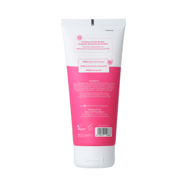 Baldini gel doccia Rosa Bio Demeter 200,00 Millilitri