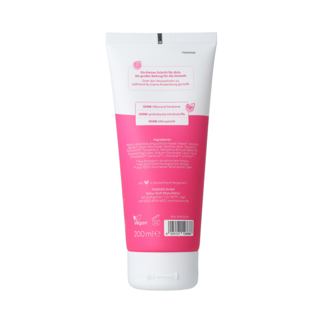 Baldini gel douche Rose Bio Demeter 200,00 Millilitres