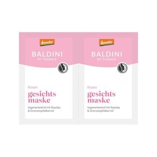 Baldini Baldini Gesichtsmaske Rose Bio Demeter 15,00 Milliliter