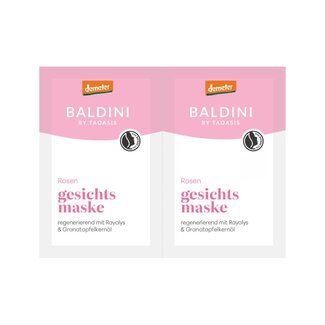 Baldini Baldini maschera viso Rosa Bio Demeter 15,00 millilitri