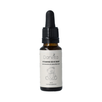 Darvita D3+K1 huile de coco bébé 20,00 Millilitres