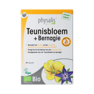 Physalis Physalis Enotera + Borragine 40 capsule BIO 40,00 Capsule