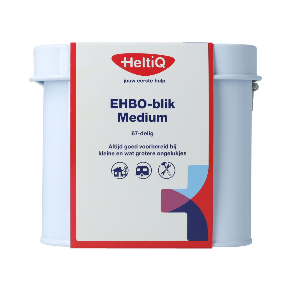 HeltiQ EHBO Blik Medium 1 Stuks
