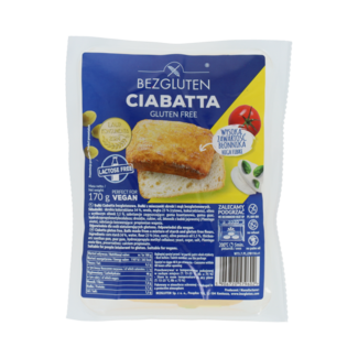Bezgluten Ciabatta bezglutenowa 170,00 gram