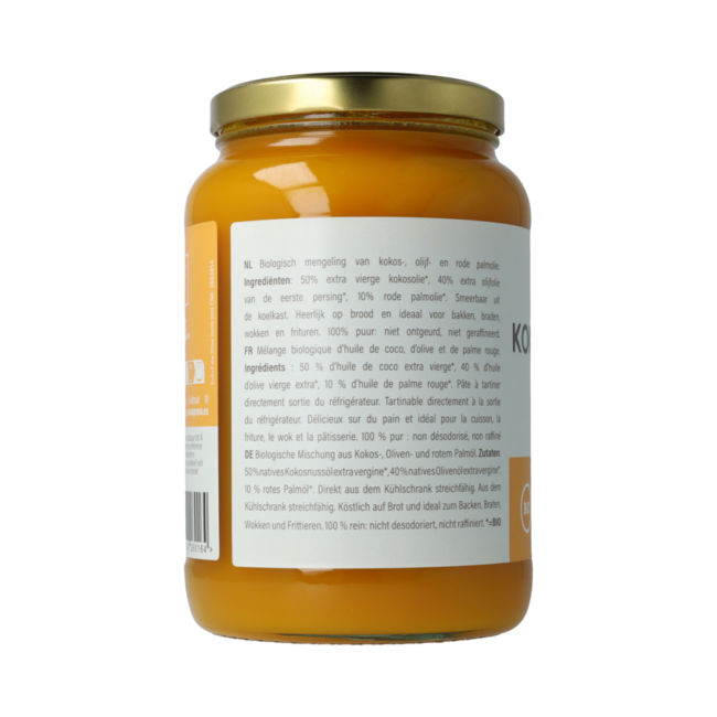 Aceite de coco, oliva y palma roja bio 1600,00 mililitros