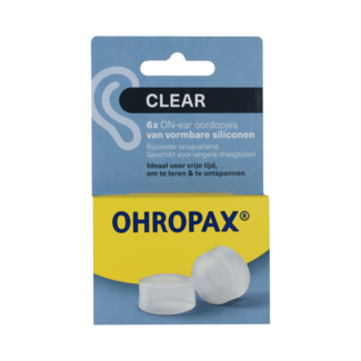 Ohropax Silicon clear 6.00 Stuks