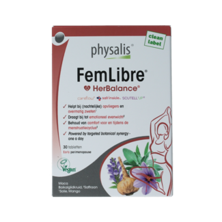 Physalis FemLibre 30,00 comprimés