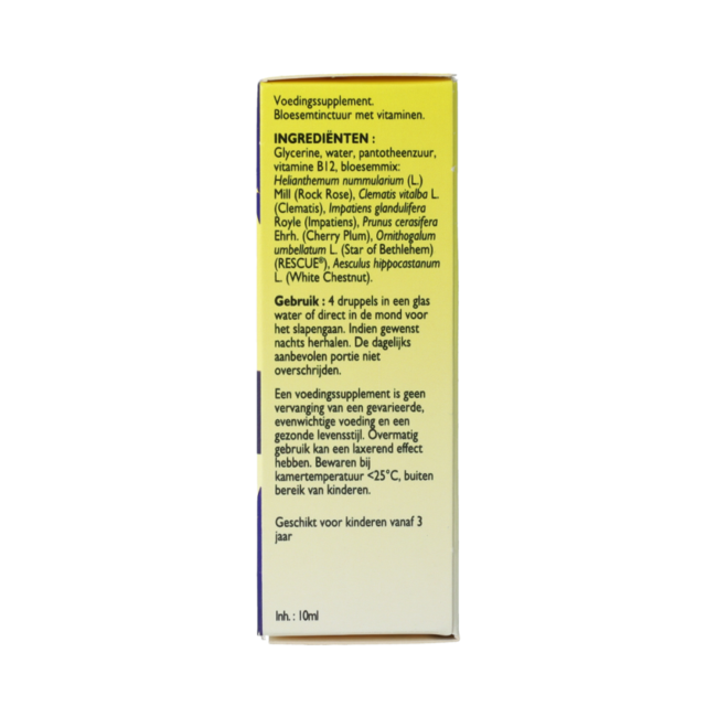Bach RESCUE® Nacht druppels zonder alcohol, 10 ml 10.00 Milliliter