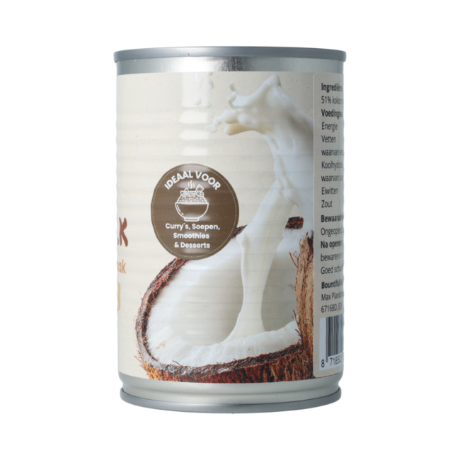 Lait de coco biologique 400,00 millilitres