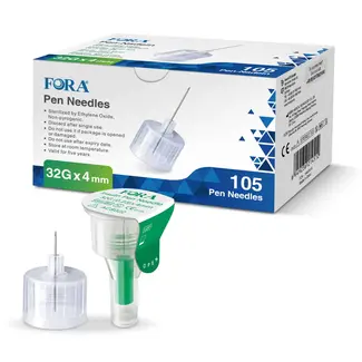 Fora FORA Aiguilles pour stylo 32G 4mm (105 pièces) 105,00 pièces