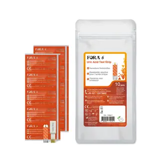 Fora FORA 6 Tiras de ácido úrico 10 Unidades