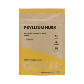 Goyu Psyllium husk fibras bio 60,00 Cápsulas