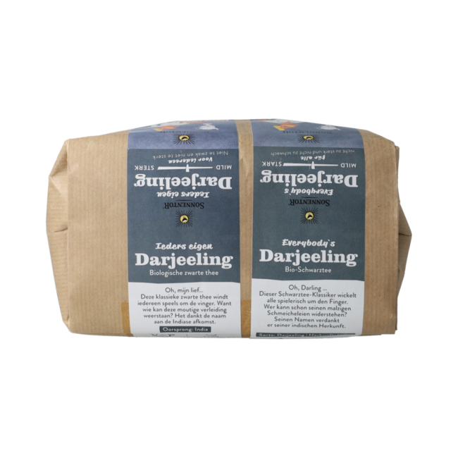 Darjeeling zwarte thee los bio 1.00 Kilogram