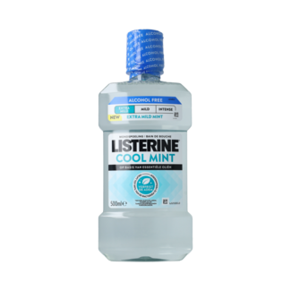 Listerine Listerine Coolmint AlcoholFree Extra Mild 500ml 500.00 Milliliter