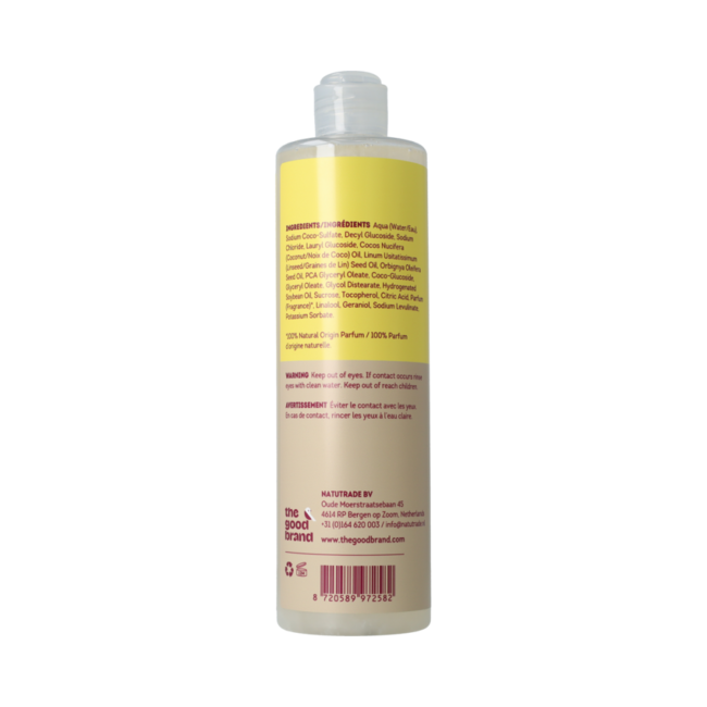 Natural Coconut & Flaxseed Shampoo 400.00 Milliliter