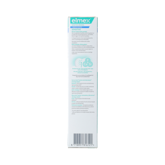 Tandpasta sensitive gentle white  75.00 Milliliter