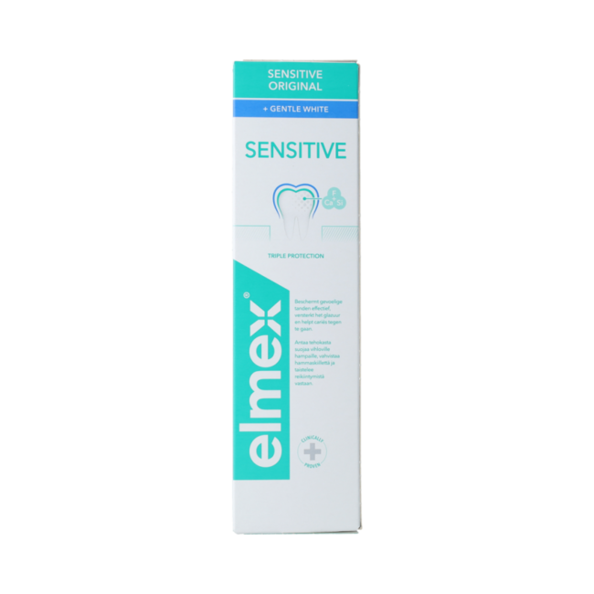 Tandpasta sensitive gentle white  75.00 Milliliter