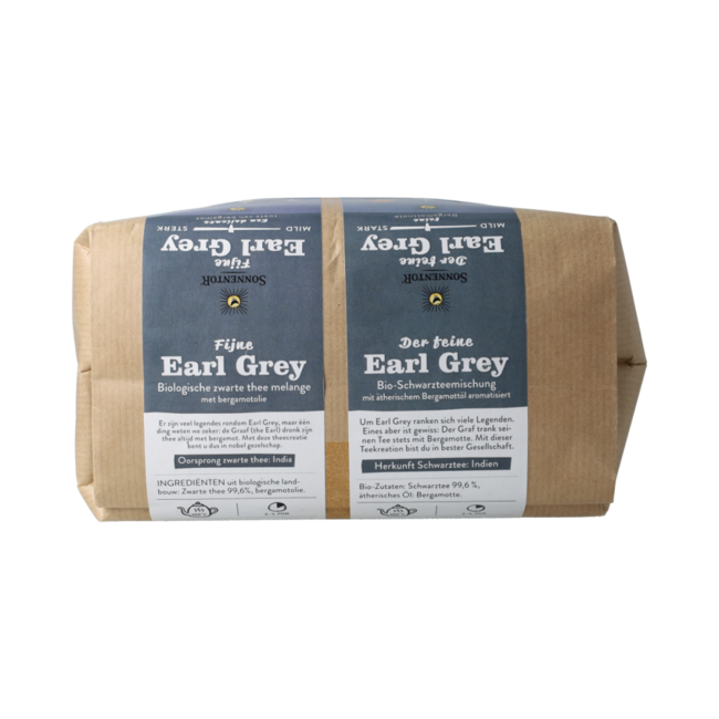 Earl Grey zwarte thee los bio 1.00 Kilogram
