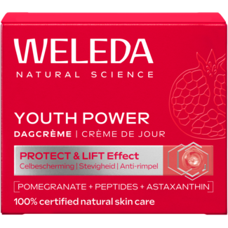 Weleda Youth power dagcreme granaatappel astaxanthine 40.00 Milliliter