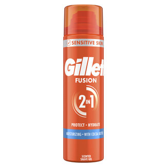Gillette Gillette Fusion Scheergel Moisturize 200ML 200.00 Milliliter