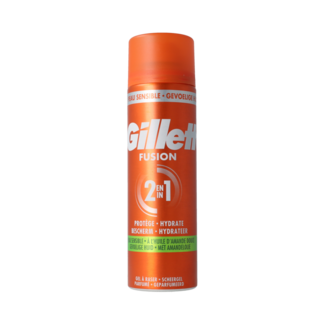 Gillette Fusion scheergel sensitive 200.00 Milliliter