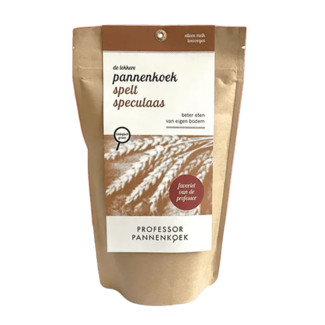 Professor Pannenkoek Pannenkoekenmix spelt speculaas bio 300.00 Gram