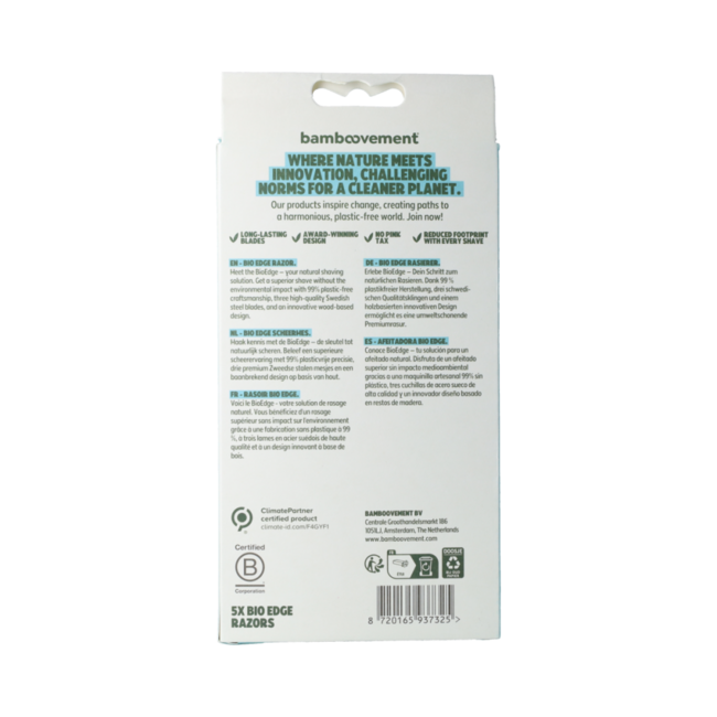 BioEdge Scheermes 5.00 Stuks