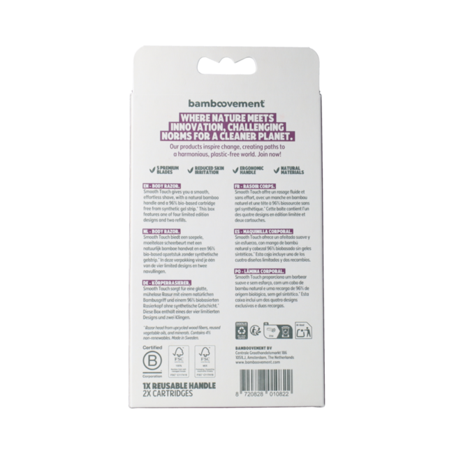 Smooth Touch Scheermes - Limited Edition 2 navul 2.00 Stuks