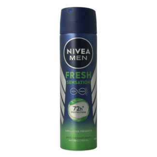 Nivea Męski dezodorant w sprayu Fresh Sensation 150 Mililitrów