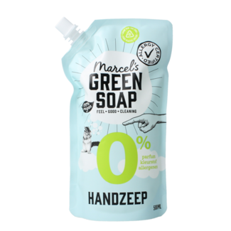 Marcel's Green Soap Handzeep 0% navulling 500 Milliliter