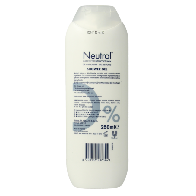 Douchegel 250 Milliliter