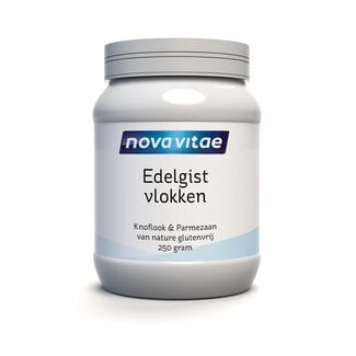 Nova Vitae Levadura nutricional en copos con ajo y parmesano 250 g