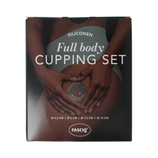 FASCIQ FASCIQ Full body cupping set 4 Stuks