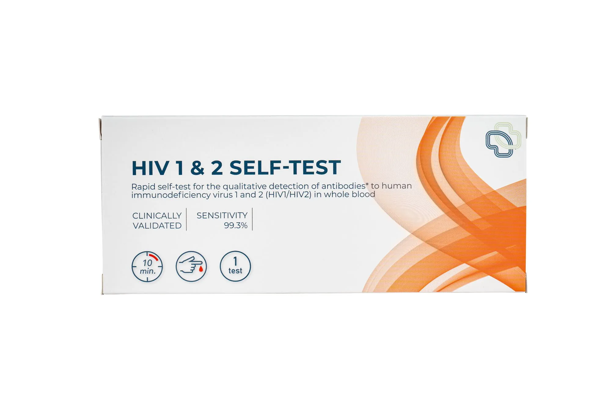 The Tester HIV test (Snelle zelftest op HIV 1/2) 1 Stuks