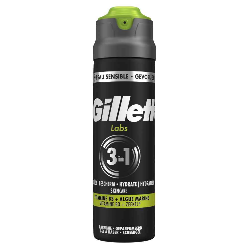 Gillette Labs Gel de Afeitar Facial 198 mililitros