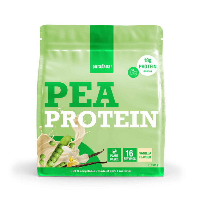 Plant protein pea vanilla 400.00 Gram