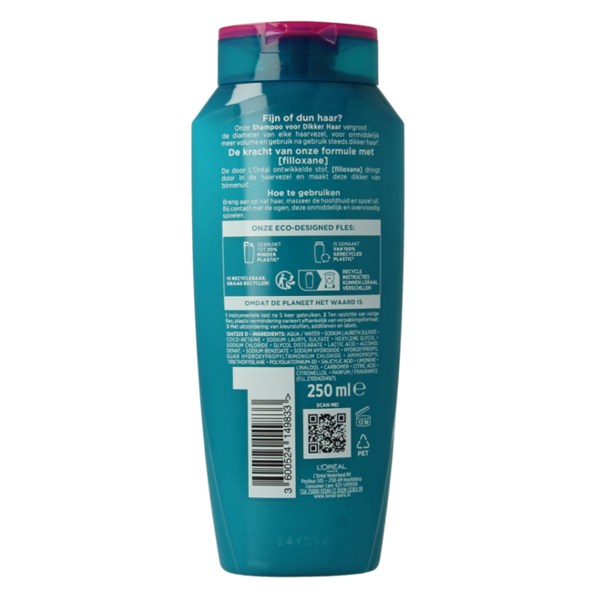Shampoo full fiber 250 Milliliter