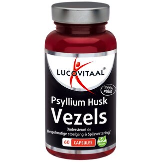 Lucovitaal Psyllium husk fibre 60 Capsules