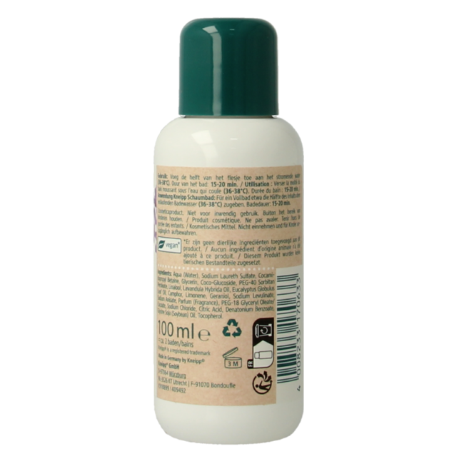 Bagnoschiuma Rilassante Mini 100 Millilitri