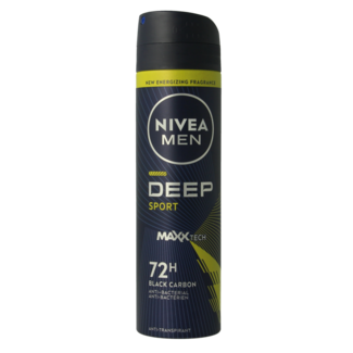 Nivea Men deodorant spray deep sport 150 Milliliter