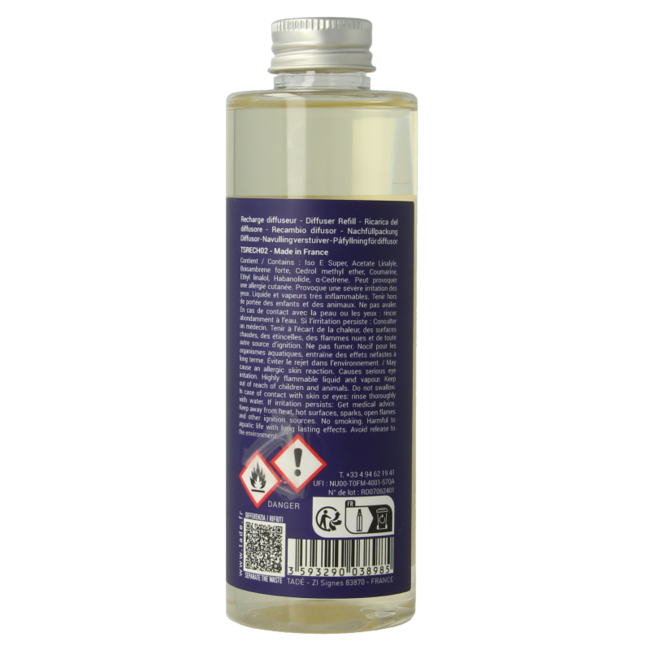 Geurstokjes nigella navulling 200.00 Milliliter