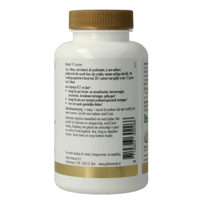 Lion's mane 90 Vegetarian capsules
