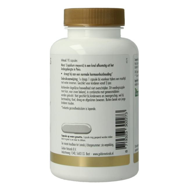 Maca 3000mg 90 cápsulas vegetarianas