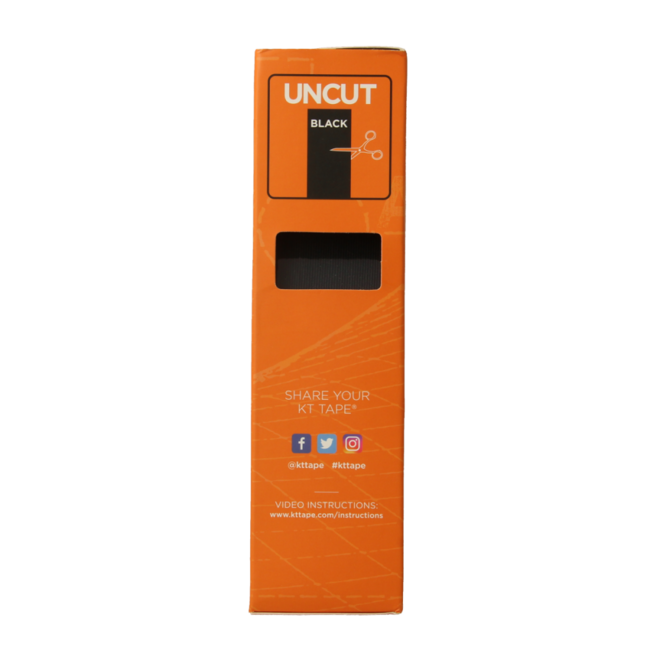 Jumbo pro roll 38 meter zwart uncut 1 Stuks